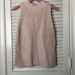 Sleeveless knit top